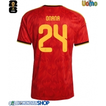 Maglie da calcio Belgio Amadou Onana #24 Prima Maglia Mondiali 2026  Manica Corta